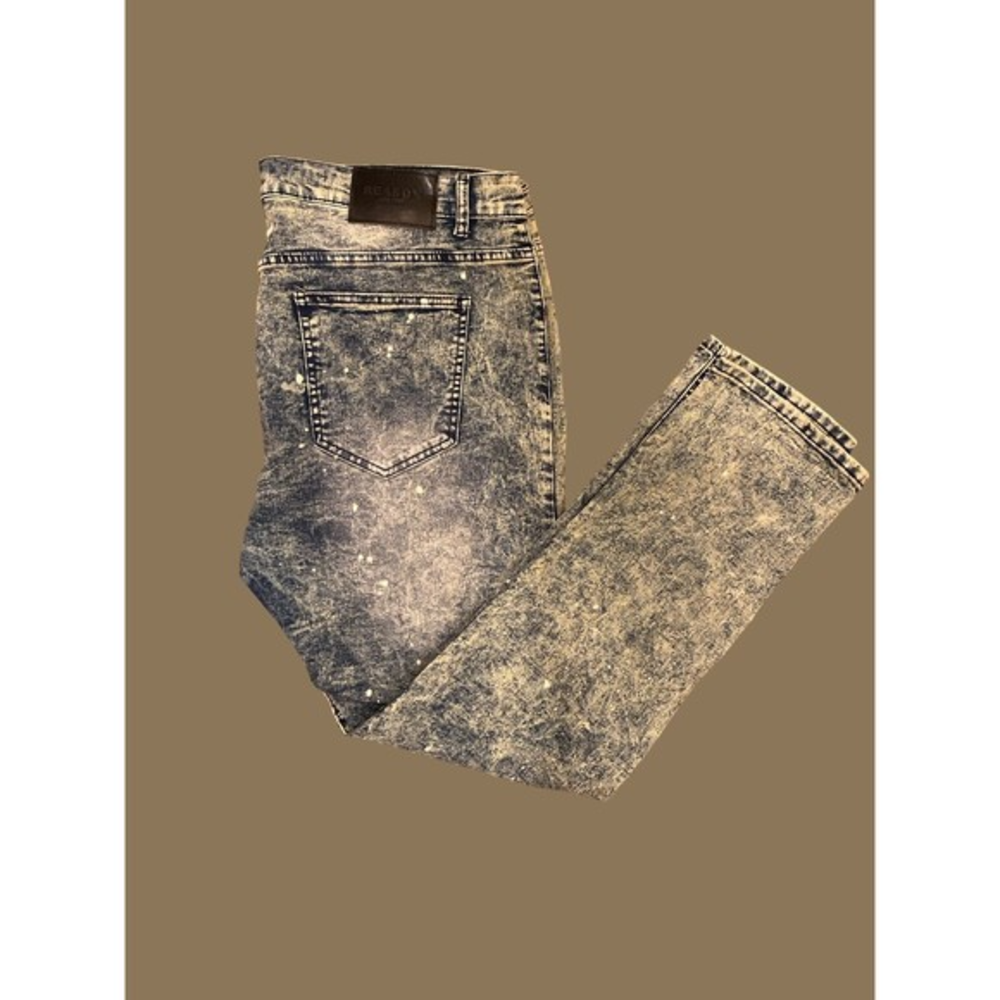 Reason Brand Caution Distressed Streetwear Jeans‎ Size 44